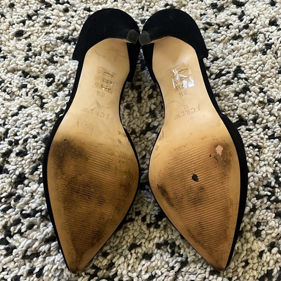 J. Crew Classic Black Pointed Heels - Picture 10 of 11
